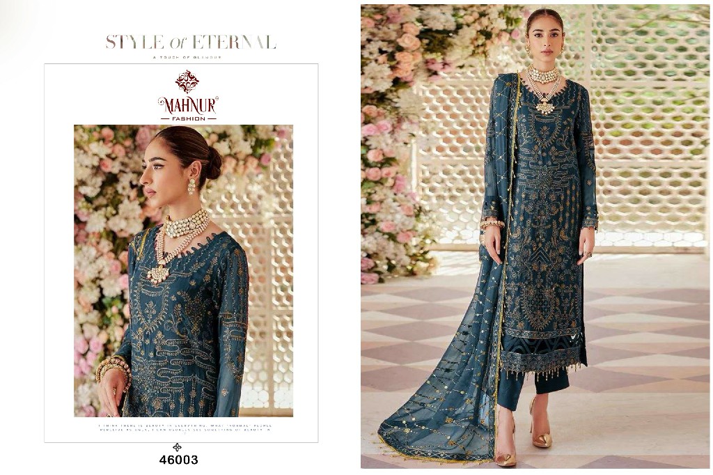 Mahnur Vol-46 Wholesale Indian Pakistani Concept Salwar Suits