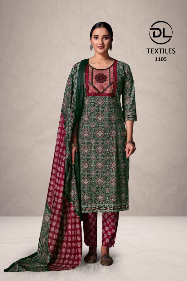 DL Textiles Top Secret Vol-1 Wholesale Neck Work Readymade Salwar Suits