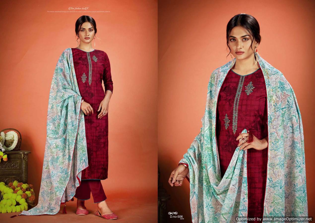 Vastu Netra Vol-5 Wholesale Readymade Regular Wear Cotton Suits