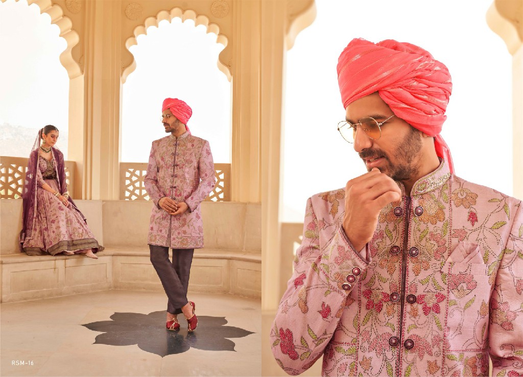 Rewaa Meera Mohan Wholesale Designer Women Lehengas With Mens Sherwani