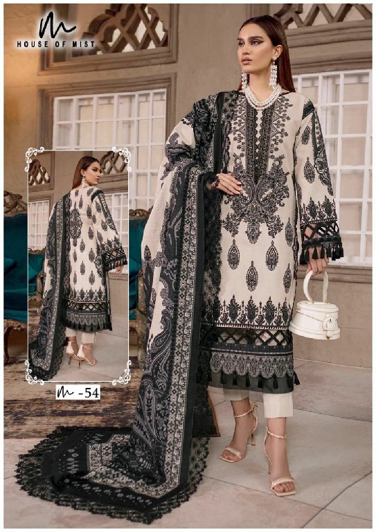 House Of Mist Ghazal Vol-6 Wholesale Cotton Printed Dress Material