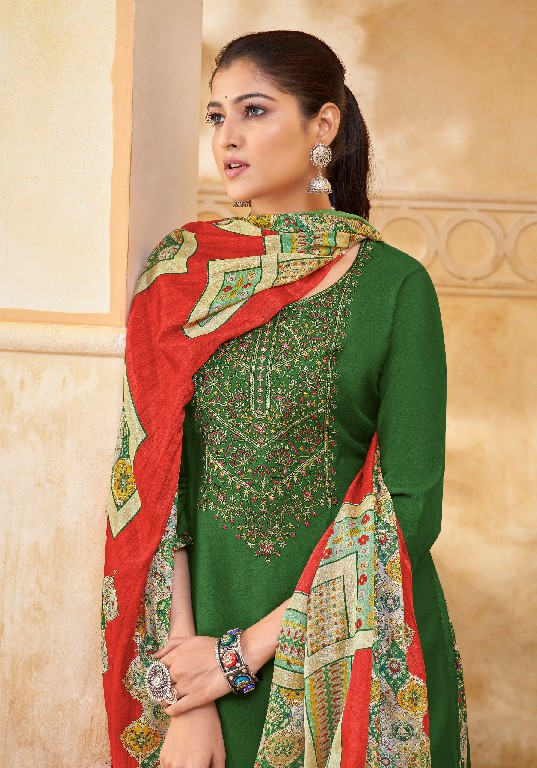 ALOK SUIT PRESENTS SHAHI PATIYALA EMBELLISHED VISCOSE SALWAR KAMEEZ MATERIAL