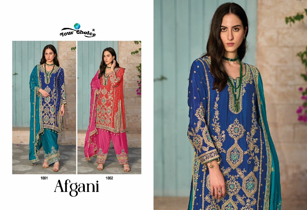 Your Choice Afgani Wholesale Straight With Afgani Free Size Stitched Suits