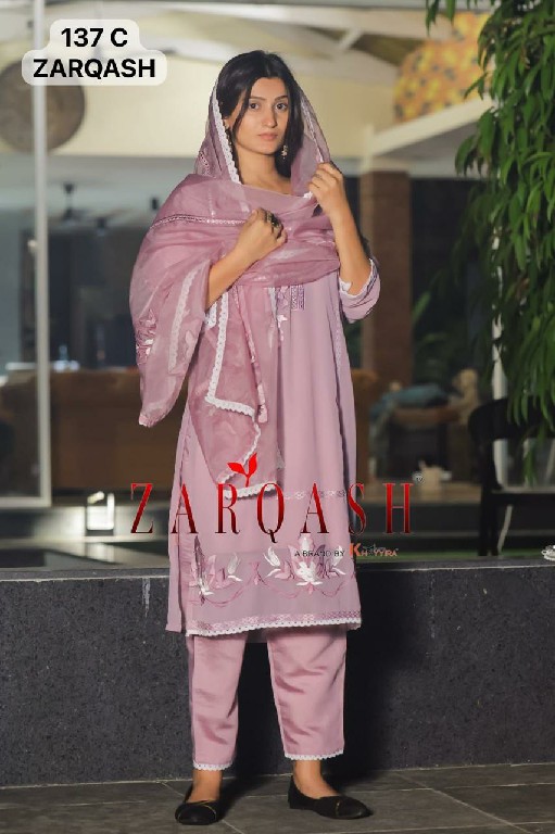 Zarqash Z-137 Wholesale Readymade Indian Pakistani Salwar Suits