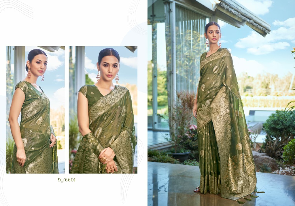 Monjolika Madhura 6600 Wholesale Simar Silk Function Wear Sarees