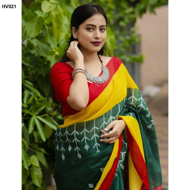 Fashion Berry Linen Jumka Vol-2 Wholesale Smooth Linen Ethnic Sarees