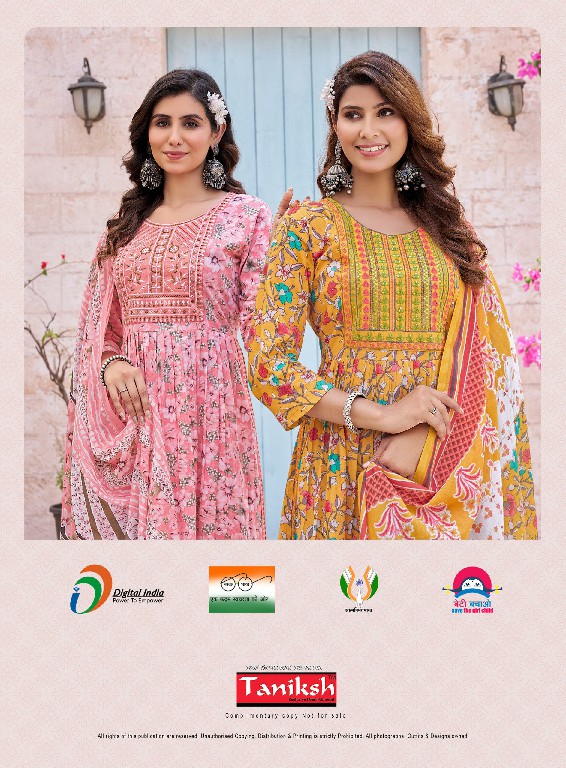 Taniksh Sayesha Vol-1 Wholesale Designer 3 Piece Suits Set