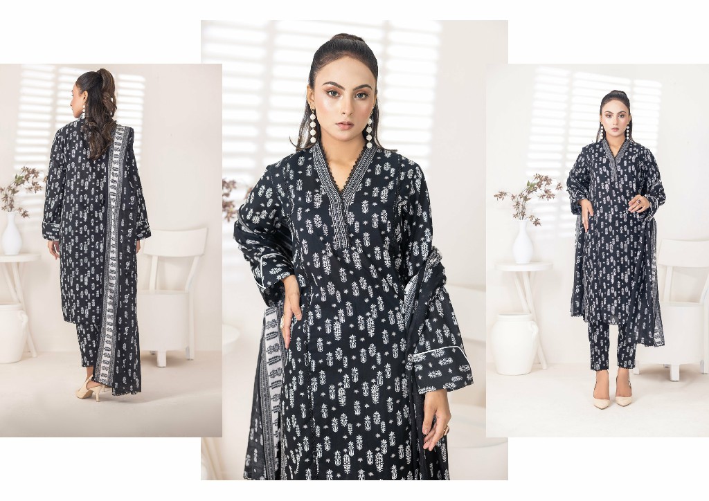 Regalia Salina Black And White Chapter 1 Pakistani Suits Collection