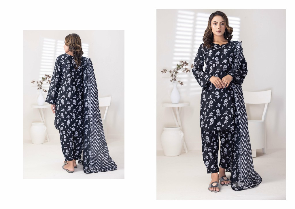 Regalia Salina Black And White Chapter 1 Pakistani Suits Collection