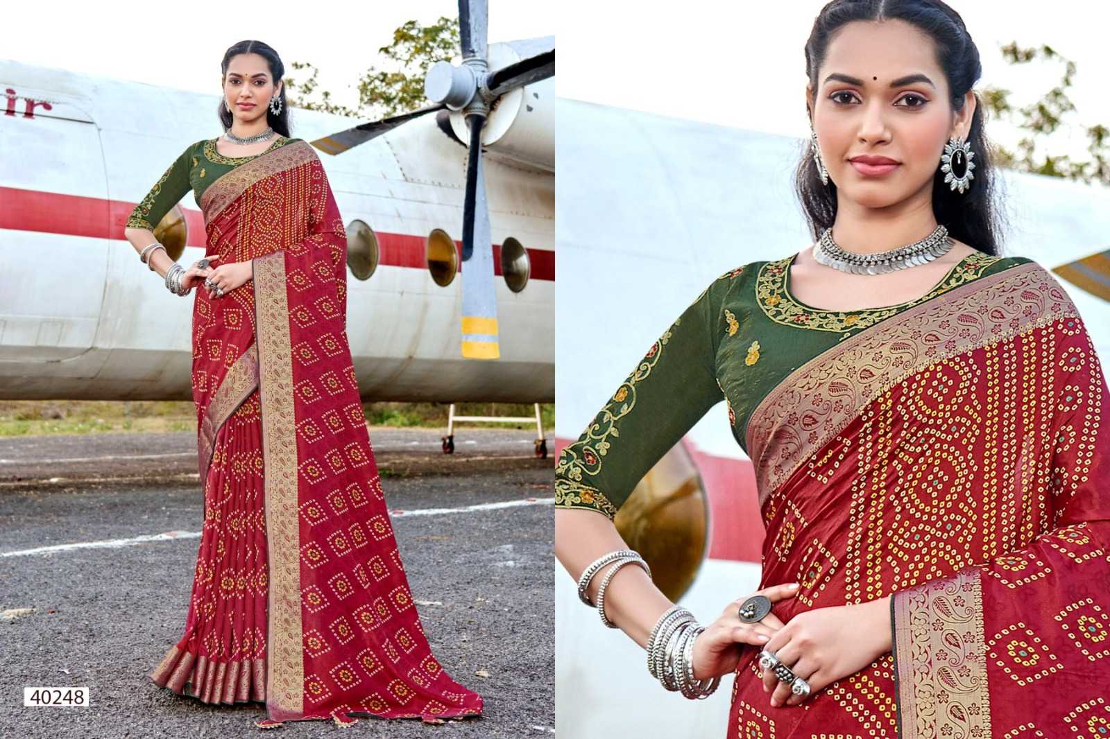 MALAI SILK VOL 4 BY 5D DESIGNER HIT DESIGN SILK JACQUARD SAREE WITH EMBROIDERED BLOUSE