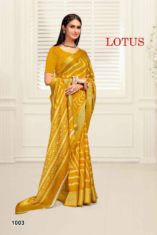 Mahamani Lotus Wholesale Heavy Moss Print Viscose Border Sarees