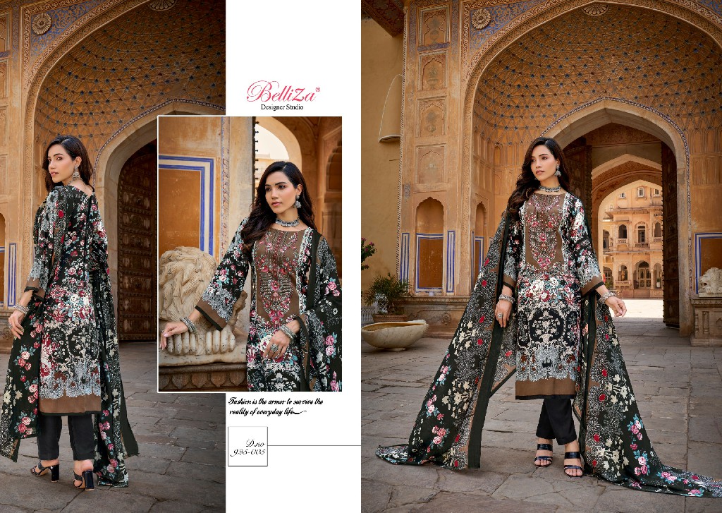 Belliza Riwayat Wholesale Viscose Rayon With Self Embroidery Dress Material
