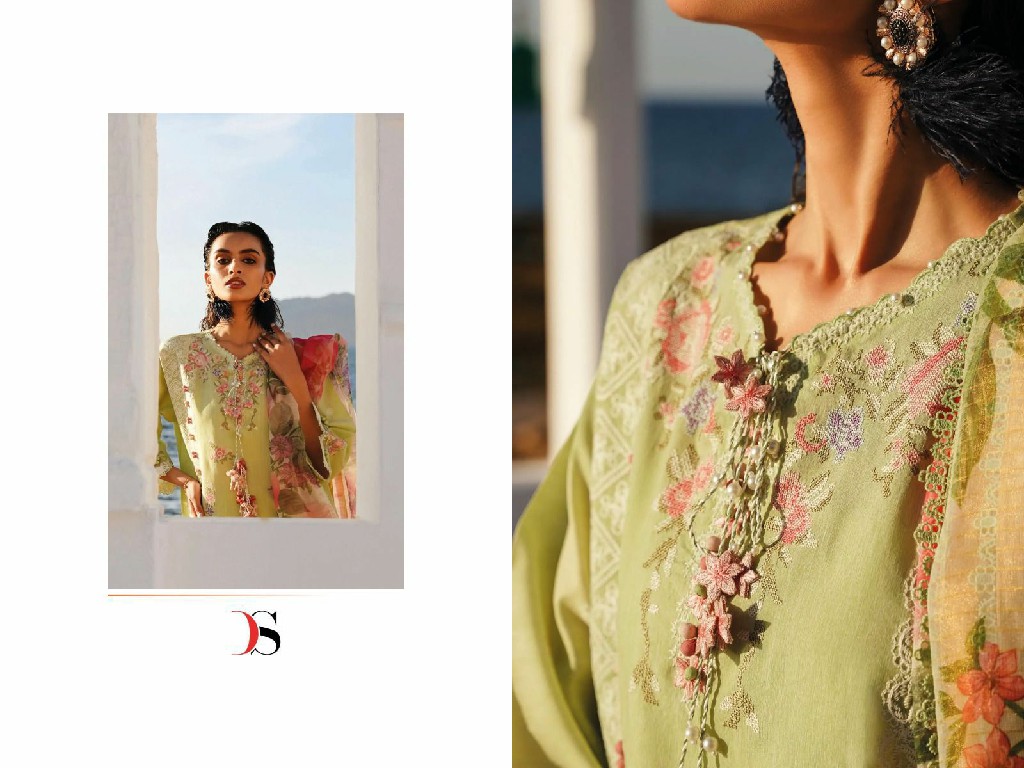 Deepsy Sana Safinaz Muzlin Embroidered 24 Wholesale Indian Pakistani Suits