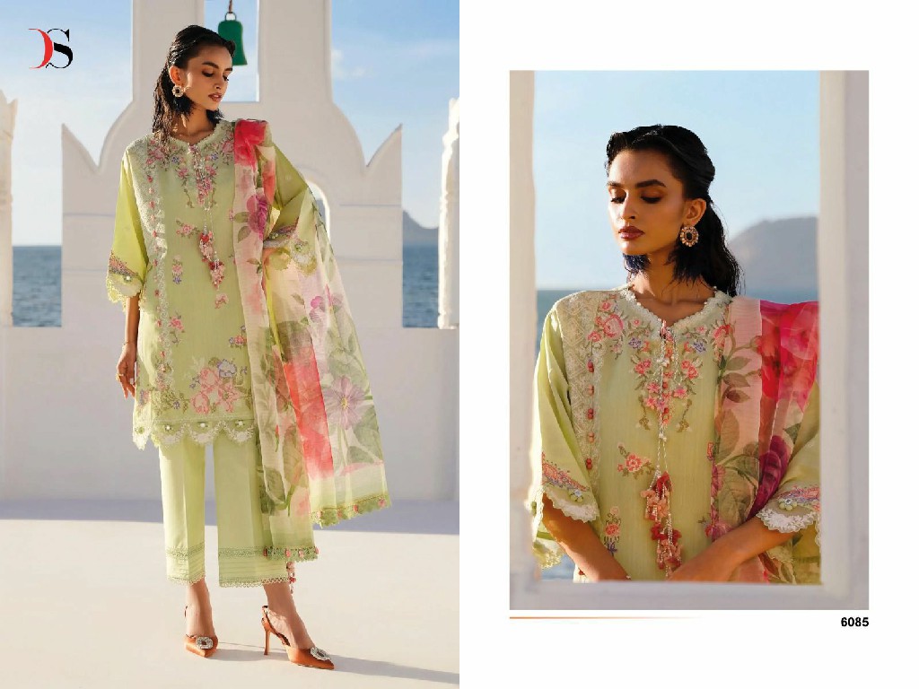 Deepsy Sana Safinaz Muzlin Embroidered 24 Wholesale Indian Pakistani Suits