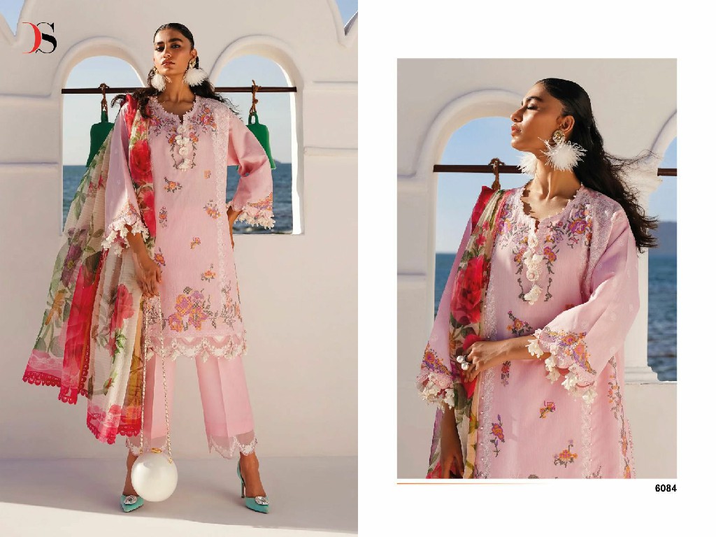 Deepsy Sana Safinaz Muzlin Embroidered 24 Wholesale Indian Pakistani Suits