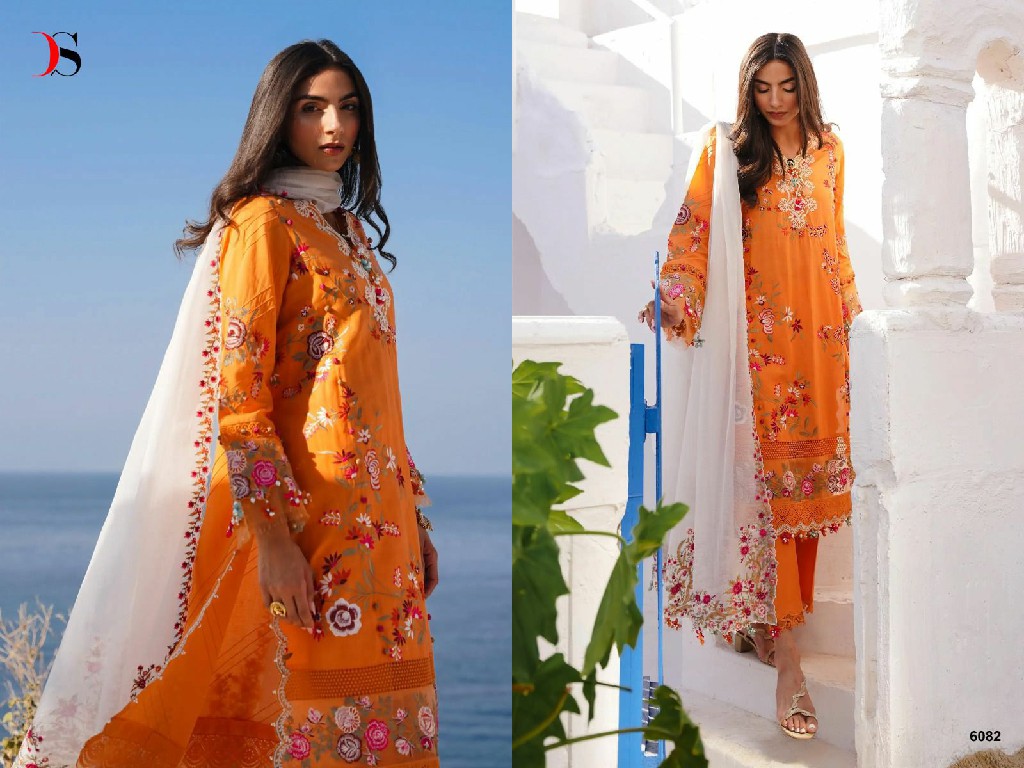 Deepsy Sana Safinaz Muzlin Embroidered 24 Wholesale Indian Pakistani Suits