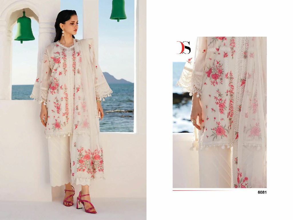 Deepsy Sana Safinaz Muzlin Embroidered 24 Wholesale Indian Pakistani Suits