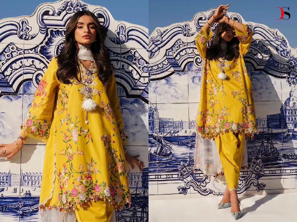 Deepsy Sana Safinaz Muzlin Embroidered 24 Wholesale Indian Pakistani Suits