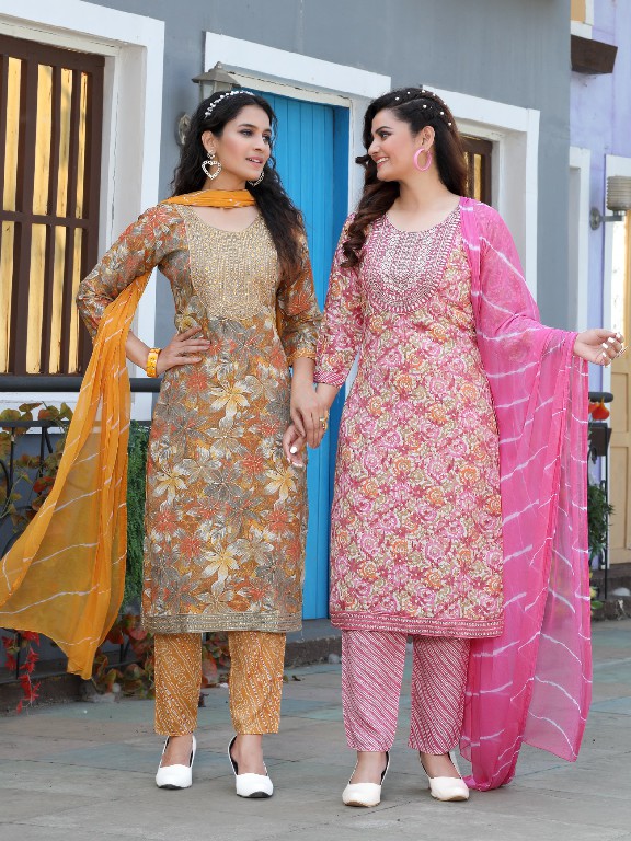 MANJEERA CHAMKILI FANCY CAPSULE FASHIONABLE DESIGN FULL STITCH SALWAR KAMEEZ