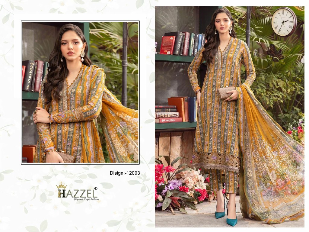 Hazzel Queens Court Vol-12 Wholesale Indian Pakistani Salwar Suits