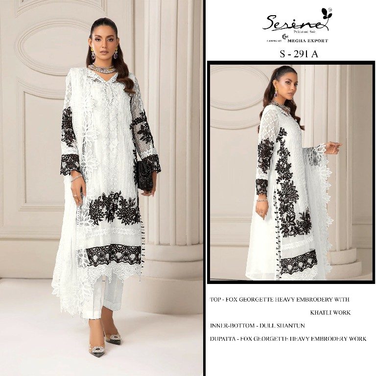 Serine S-291 Wholesale Indian Pakistani Salwar Suits