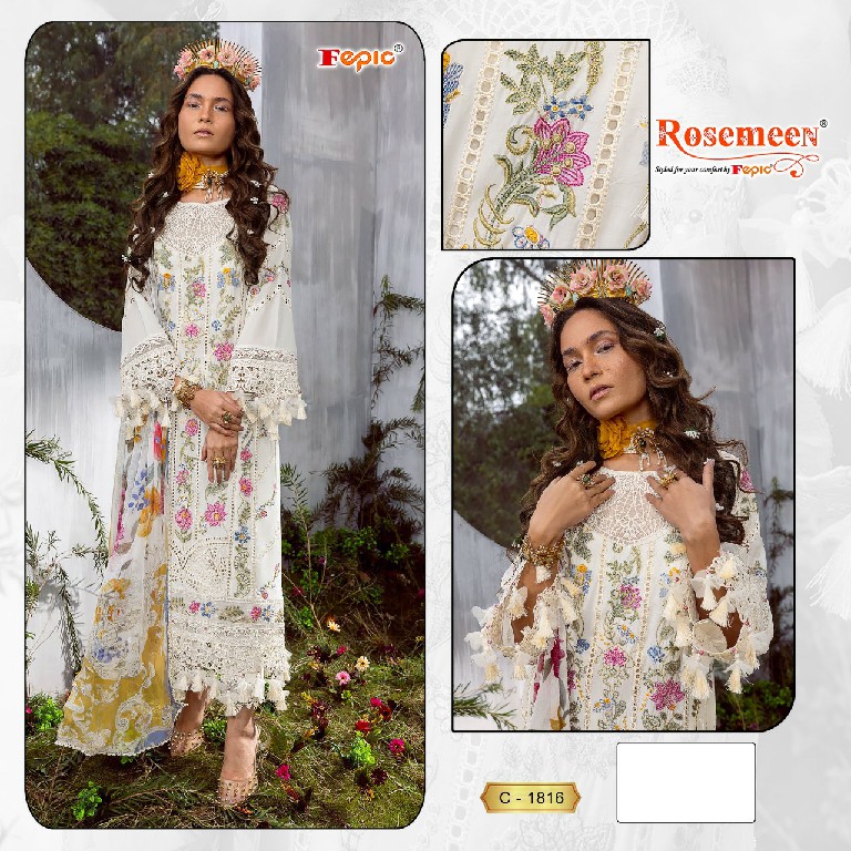 Fepic Rosemeen C-1816 Wholesale Indian Pakistani Salwar Suits