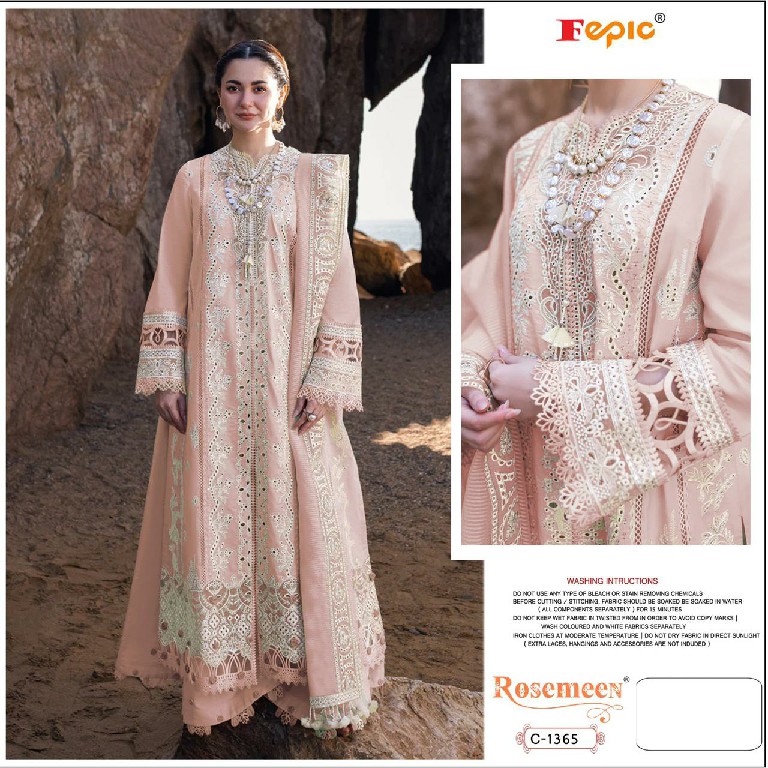 Fepic Rosemeen C-1365 Wholesale Indian Pakistani Salwar Suits