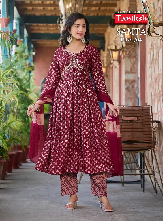 Taniksh Samta Vol-3 Wholesale Capsule Rayon Print Kurti With Pant And Dupatta