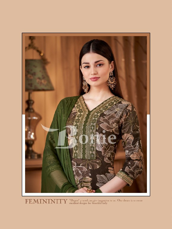 BONIE KIYARA VOL 5 LAUNCH RAYON PRINTS FULL STITCH CLASSY LOOK SALWAR KAMEEZ