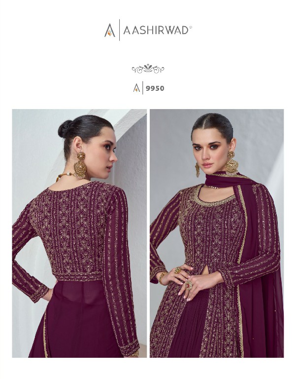 Aashirwad Sabina Wholesale Designer Free Size Stitched Salwar Suits
