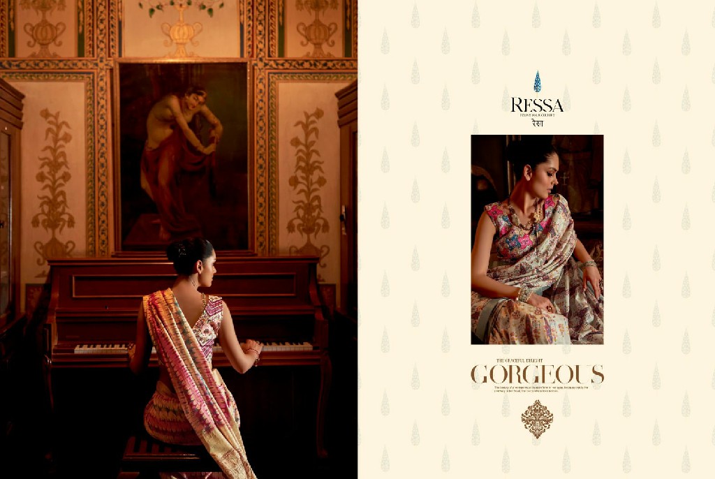 Ressa Rangressa Vol-1 Wholesale Kotha Jari Designer Indian Sarees