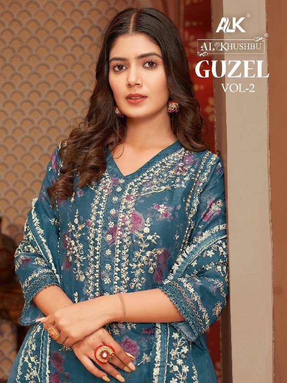 Al Khushbu Guzel Vol-2 5037 Colour Wholesale Readymade Indian Pakistani Salwar Suits