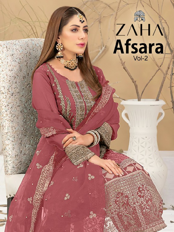 Zaha Afsara Vol-2 Wholesale Indian Pakistani Salwar Suits