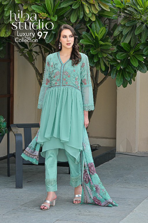 Hiba Studio LPC-97 Wholesale Readymade Pakistani Concept Suits