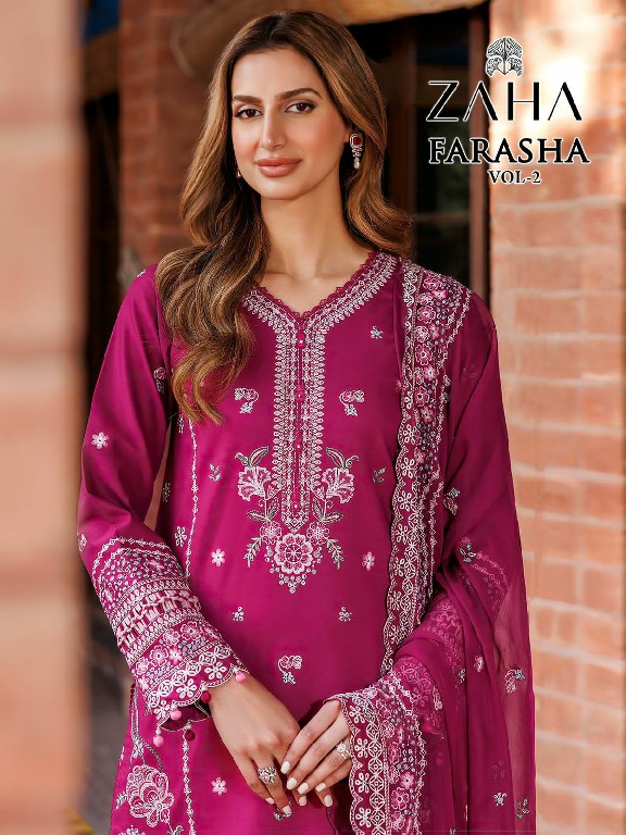 Zaha Farasha Vol-2 Wholesale Indian Pakistani Salwar Suits