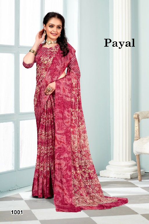 Mahamani Payal Wholesale Weightless Jacquard Border Sarees