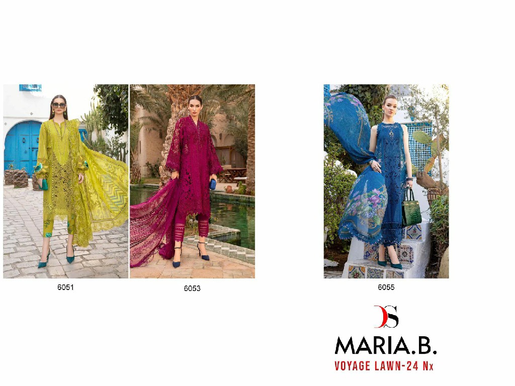 Deepsy Maria B Voyage Lawn 24 Nx Wholesale Indian Pakistani Suits