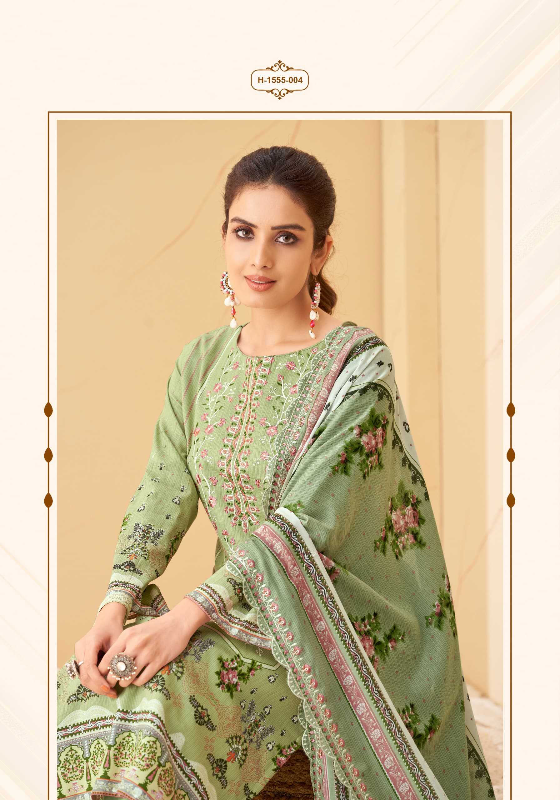 ALOK SUIT PRESENTS BIN SAEED SIMPLE INDIAN PAKISTANI FANCY EMBROIDERY WORK SALWAR KAMEEZ