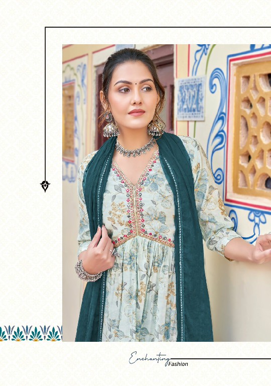 Mittoo Nayantara Wholesale Alia Cut Kurtis With Pant And Dupatta