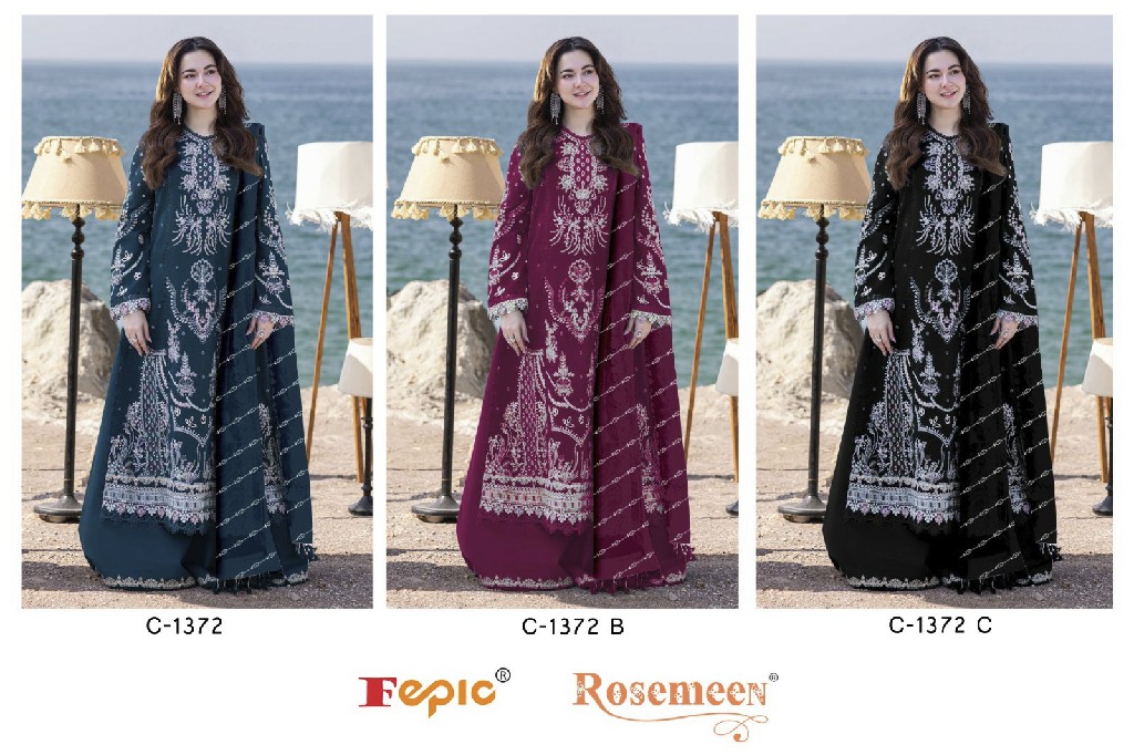 Fepic Rosemeen C-1372 Wholesale Indian Pakistani Salwar Suits