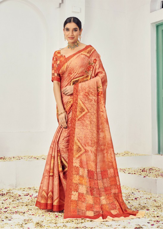 Jivora Samui Signature Natural Silk Function Wear Indian Sarees