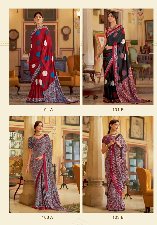 Apple Mohar Vol-1 Wholesale Japan Satin Ethnic Indian Sarees