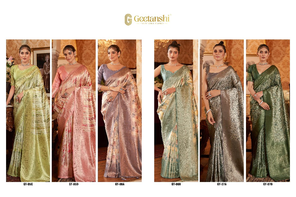 Geetanshi Nitara Wholesale Designer Ethnic Sarees Collection