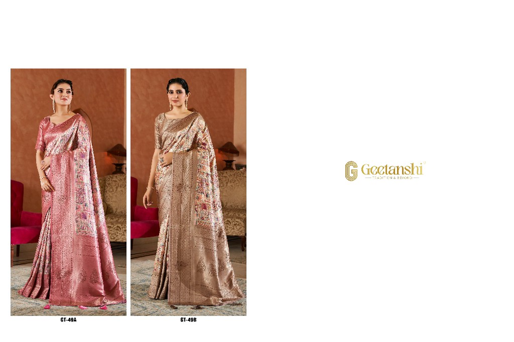 Geetanshi Nitara Wholesale Designer Ethnic Sarees Collection