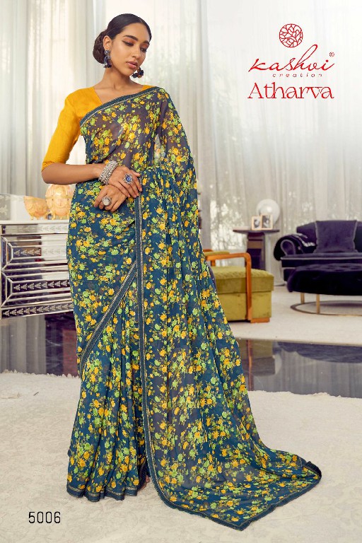 Kashvi Atharva Wholesale Weightless Ethnic Sarees