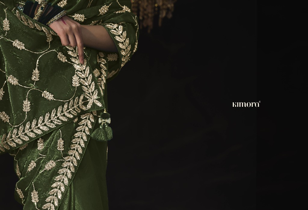 Kimora Kajal And Kimora Super Hits KS-5330 Colour Wholesale Function Wear Sarees