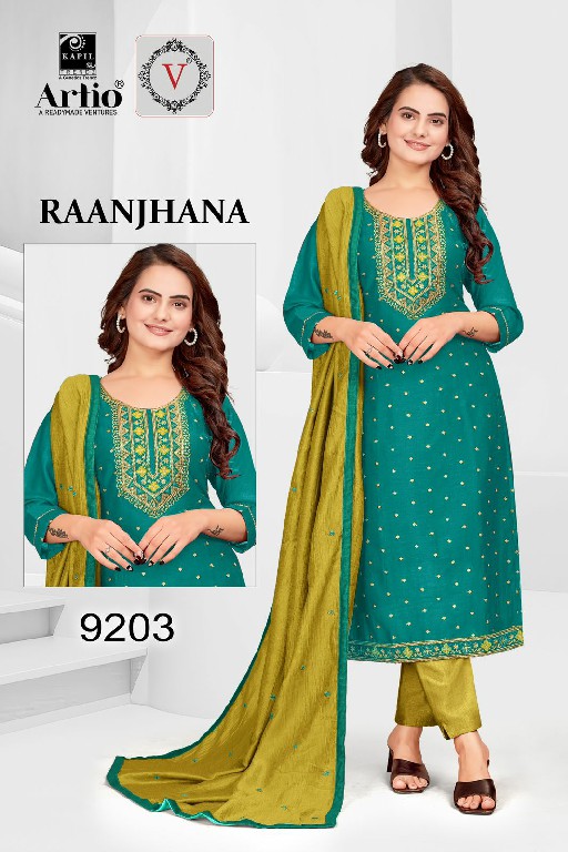 Artio Raanjhana Wholesale Readymade 3 Piece Salwar Suits Combo