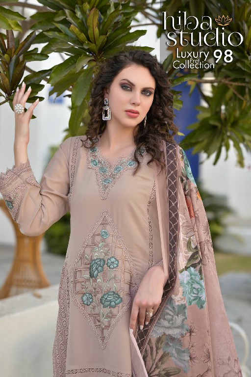 Hiba Studio LPC-98 Wholesale Luxury Pret Formal Wear Collection