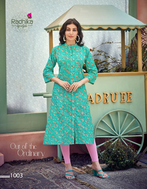 Radhika Dairy Milk Vol-1 Wholesale Pure Heavy Cotton Long Kurtis