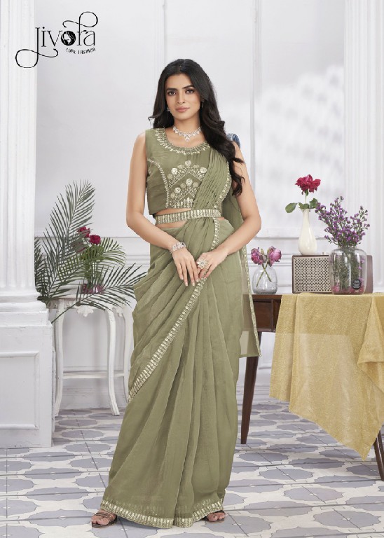 Jivora Minutes Wholesale Ready To Wear Designer Ethnic Sarees